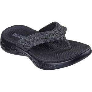 Skechers dam go 600-15304 Flip-Flop, Svart, 41 EU Skechers dam go 600-15304 Flip-Flop, Svart, 41 EU