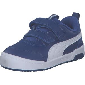 PUMA Unisex Baby Multiflex 2 Sl V Inf Sneaker, Clyde Royal vit, 22 EU PUMA Unisex Baby Multiflex 2 Sl V Inf Sneaker, Clyde Royal vit, 22 EU