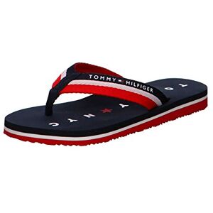 Tommy Hilfiger dam flip flops tommy loves NY strand sandal badskor, blå, 38 EU Tommy Hilfiger dam flip flops tommy loves NY strand sandal badskor, blå, 38 EU