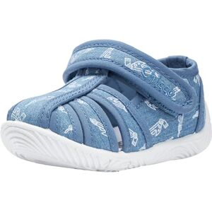 Chicco Unisex barn hem och dagis skor med kardborreband tofflor, Ljusblå, 24 EU Chicco Unisex barn hem och dagis skor med kardborreband tofflor, Ljusblå, 24 EU
