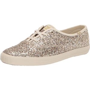 Keds kvinnors Champion glitter sneaker, Guld, 39 EU Keds kvinnors Champion glitter sneaker, Guld, 39 EU