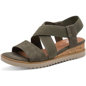 Jana dam kil/platat sand veganska kilsandaler, oliv, 40 EU Jana dam kil/platat sand veganska kilsandaler, oliv, 40 EU