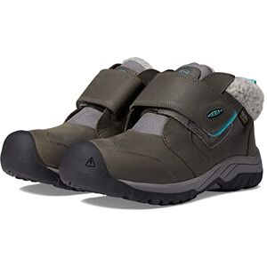 KEEN Unisex barn Kootenay 4 Mid vattentät ankelstövel, Stål grå porslin, 36 EU KEEN Unisex barn Kootenay 4 Mid vattentät ankelstövel, Stål grå porslin, 36 EU
