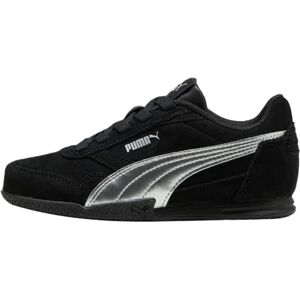 PUMA Bella Donna SD Metallic AC PS sneakers, Black Silver, 2,5 UK barn, svart silver, 2.5 UK Child PUMA Bella Donna SD Metallic AC PS sneakers, Black Silver, 2,5 UK barn, svart silver, 2.5 UK Child