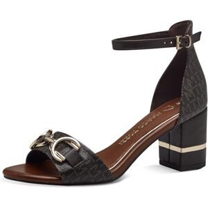 MARCO TOZZI Dam, Feel Me fotbädd, mjukt foder, vegan, 2–28037–42 sandal, BRUN, 41 EU MARCO TOZZI Dam, Feel Me fotbädd, mjukt foder, vegan, 2–28037–42 sandal, BRUN, 41 EU