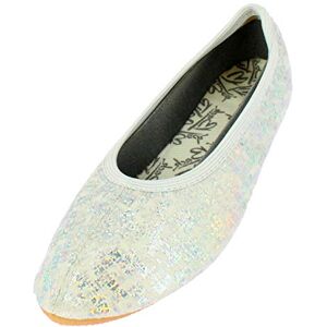 Beck Dam Glamour toffla, silver (silver 15), 34 EU Beck Dam Glamour toffla, silver (silver 15), 34 EU