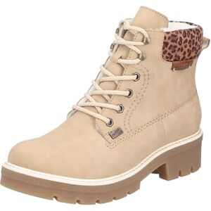 Rieker Y8118-22 snörstövlar konstläder dam brun, Beige 60, 43 EU Rieker Y8118-22 snörstövlar konstläder dam brun, Beige 60, 43 EU
