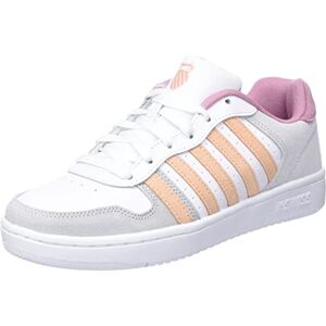 K-Swiss Dam Court Palisades Bekväma Ergonomiska, Vit Grå, 37 EU K-Swiss Dam Court Palisades Bekväma Ergonomiska, Vit Grå, 37 EU