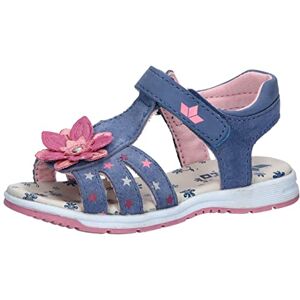 Lico Manja V Sandal, blå/rosa, 10 UK barn Lico Manja V Sandal, blå/rosa, 10 UK barn