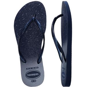 Havaianas smal glans, flip flop kvinnor, Marinblå Marinblå, 34 EU Havaianas smal glans, flip flop kvinnor, Marinblå Marinblå, 34 EU