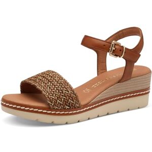 MARCO TOZZI Damer 2–28720-44 sandal, BRUN, 41 EU MARCO TOZZI Damer 2–28720-44 sandal, BRUN, 41 EU