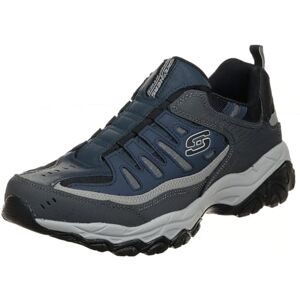 Skechers Herr Afterburn M. Fit Strike on Loafer, Maringrått, 45 EU Skechers Herr Afterburn M. Fit Strike on Loafer, Maringrått, 45 EU