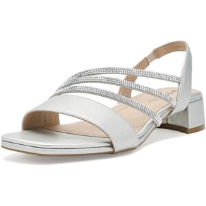 LifeStride Dam Joy Heeled Sandal, Silver, 7 UK, SILVER, 40 EU LifeStride Dam Joy Heeled Sandal, Silver, 7 UK, SILVER, 40 EU