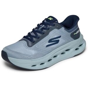 Skechers Herr MAX Dämpande Glide-Step sneakers, Skiffertextil, 11 UK Skechers Herr MAX Dämpande Glide-Step sneakers, Skiffertextil, 11 UK
