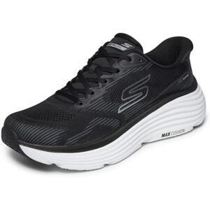 Skechers Herr MAX Dämpande Endeavour sneakers, Svart syntetisk/textil, 11 UK Skechers Herr MAX Dämpande Endeavour sneakers, Svart syntetisk/textil, 11 UK