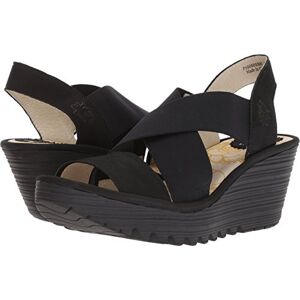 Fly London damsandaler öppen tå sandaler, Svart, 7.5 Fly London damsandaler öppen tå sandaler, Svart, 7.5