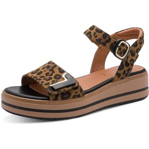 Jana dam kil/platta sand MultiAdj Vegan kilsandaler, leopard, 38 EU Jana dam kil/platta sand MultiAdj Vegan kilsandaler, leopard, 38 EU