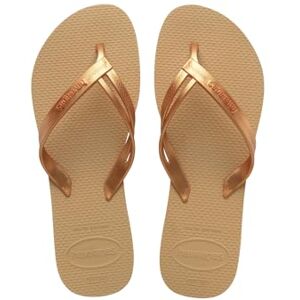 Havaianas elegant flip-flop för kvinnor, GYLLENE, 39/40 EU Havaianas elegant flip-flop för kvinnor, GYLLENE, 39/40 EU