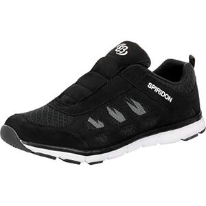 Brütting Spiridon Fit Slip in Unisex Vuxen Sneakers, Svart/vit, 46 EU Brütting Spiridon Fit Slip in Unisex Vuxen Sneakers, Svart/vit, 46 EU