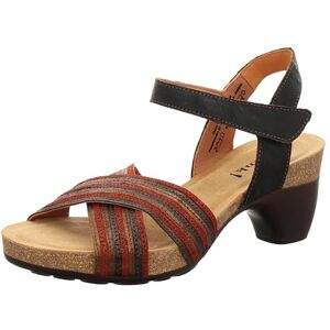 Think! Traudi Hållbar slingback damsandal med klack, 3000 espressokombi, 38 EU Think! Traudi Hållbar slingback damsandal med klack, 3000 espressokombi, 38 EU