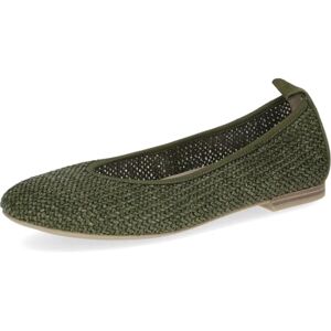 CAPRICE Dam Damen 9-22112-46 ballerinor, khaki kam, 38 EU CAPRICE Dam Damen 9-22112-46 ballerinor, khaki kam, 38 EU
