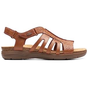 Clarks dam april Belle platt sandal, gulbrunt läder, 4,5 UK, Gulbrunt läder, 37.5 EU Clarks dam april Belle platt sandal, gulbrunt läder, 4,5 UK, Gulbrunt läder, 37.5 EU