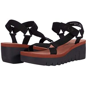 Fly London Yefa726fly Sandal, dam, Svart tegel, 42 EU Fly London Yefa726fly Sandal, dam, Svart tegel, 42 EU