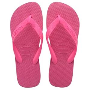 Havaianas – Top Tiras, bekväma, hållbara och lätta flip-flops, med halkfri sula, kvinnor, Rosa flöde, 43/44 EU Havaianas – Top Tiras, bekväma, hållbara och lätta flip-flops, med halkfri sula, kvinnor, Rosa flöde, 43/44 EU