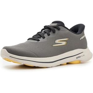 Skechers Herr handsfree Slip-ins GO Walk 8 sneakers, Taupe, 8 UK, Mullvadsbrunt, 42 EU Skechers Herr handsfree Slip-ins GO Walk 8 sneakers, Taupe, 8 UK, Mullvadsbrunt, 42 EU