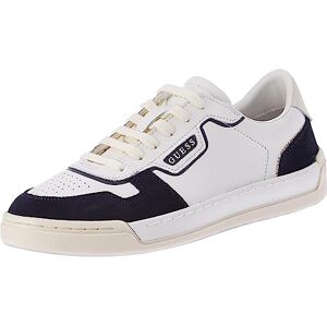 GUESS Gissa Strave Vintage, Sneaker Män, White Blue, 41 EU GUESS Gissa Strave Vintage, Sneaker Män, White Blue, 41 EU