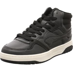 KangaROOS Unisex K-Draft Tony Mid sneakers, Jet Black Cool Beige, 36 EU KangaROOS Unisex K-Draft Tony Mid sneakers, Jet Black Cool Beige, 36 EU