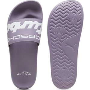 PUMA Unisex Pl Leadcat 2.0 Slide Sandal, Blek plommon vit, 43 EU PUMA Unisex Pl Leadcat 2.0 Slide Sandal, Blek plommon vit, 43 EU