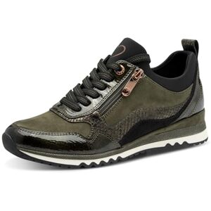 MARCO TOZZI Sneaker 2-23715-45, Damsneakers, färg: Khakisvart, 37 EU, Färg: Khaki svart, 37 EU MARCO TOZZI Sneaker 2-23715-45, Damsneakers, färg: Khakisvart, 37 EU, Färg: Khaki svart, 37 EU