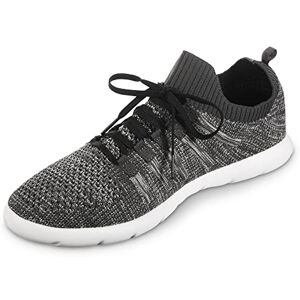 Isotoner Snörskor för män inomhus och utomhus, sneakers tofflor, Mörker kolfiber, 47 EU Isotoner Snörskor för män inomhus och utomhus, sneakers tofflor, Mörker kolfiber, 47 EU