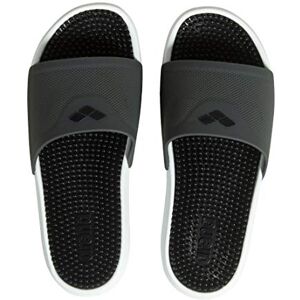 ARENA Unisex sandaler skor, mörkgrå svart vit, 5 UK ARENA Unisex sandaler skor, mörkgrå svart vit, 5 UK