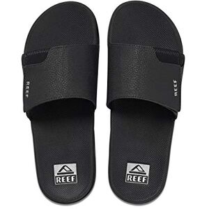 REEF Herr Fanning Slide Flipflop, Svart silver, 43 EU REEF Herr Fanning Slide Flipflop, Svart silver, 43 EU