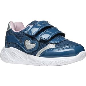 Geox Baby-flicka B Sprintye Girl A sneakers, Avio Silver, 24 EU Geox Baby-flicka B Sprintye Girl A sneakers, Avio Silver, 24 EU
