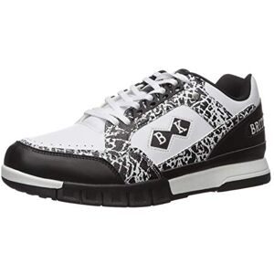British Knights Metros mäns Oxford Sneaker, Svart/vit/elefant, 46 EU British Knights Metros mäns Oxford Sneaker, Svart/vit/elefant, 46 EU