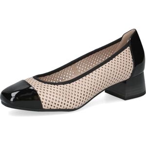 CAPRICE Damen 9-22304-46, Dampumps, beige/svart, 41 EU bred CAPRICE Damen 9-22304-46, Dampumps, beige/svart, 41 EU bred