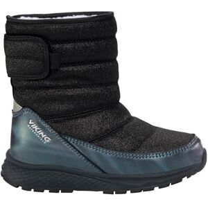 Viking Unisex barn Equip Glitter Warm Wp Pull On Equestrian Boot, svart, 25 EU Viking Unisex barn Equip Glitter Warm Wp Pull On Equestrian Boot, svart, 25 EU