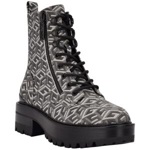 GUESS Fearne Combat Boot för kvinnor, Svart 008, 37 EU GUESS Fearne Combat Boot för kvinnor, Svart 008, 37 EU