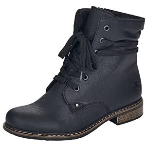 Rieker 71229 dam ankelstövlar, Schwarz Schwarz Schwarz 02,36 EU Rieker 71229 dam ankelstövlar, Schwarz Schwarz Schwarz 02,36 EU