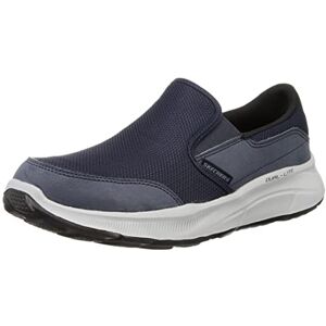 Skechers Herr 232515 Nvy Sneaker, Marinblå nät duraleather trim, 45 EU Skechers Herr 232515 Nvy Sneaker, Marinblå nät duraleather trim, 45 EU