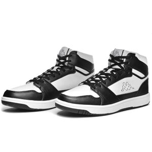 Kappa Logo Basil MD, Sneakers Unisex-Vuxen, vit svart, 43 EU Kappa Logo Basil MD, Sneakers Unisex-Vuxen, vit svart, 43 EU