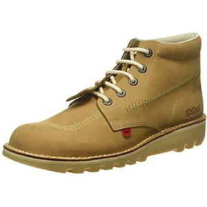 Kickers Herr Kick Hi-Classic ankelstövlar Extra bekväma Extra hållbarhet Premiumkvalitet, Tan Light Cream, 47 EU Kickers Herr Kick Hi-Classic ankelstövlar Extra bekväma Extra hållbarhet Premiumkvalitet, Tan Light Cream, 47 EU