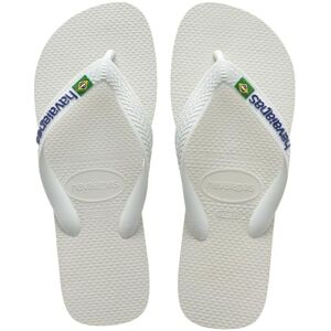 Havaianas unisex Brasil-logo, wit, 2 Havaianas unisex Brasil-logo, wit, 2