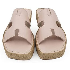 Bonateks FRRBTRLK100172, kil sandal för dam, beige, 37 EU, Beige färg, 37 EU Bonateks FRRBTRLK100172, kil sandal för dam, beige, 37 EU, Beige färg, 37 EU