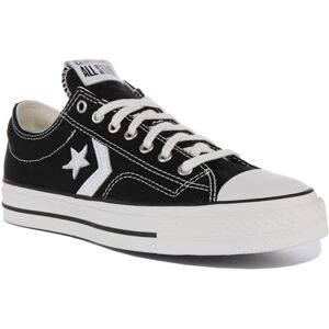 Converse A01607C Star Player 76 vintage Chevron träningsskor, Svart vit, 12.5 Women/10.5 Men Converse A01607C Star Player 76 vintage Chevron träningsskor, Svart vit, 12.5 Women/10.5 Men