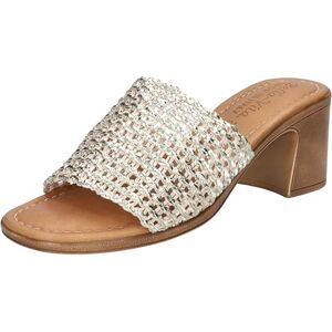 Bella Vita Made in Italy dam Eni-Italy hälsandal, Guldvävd, 38.5 EU Bella Vita Made in Italy dam Eni-Italy hälsandal, Guldvävd, 38.5 EU