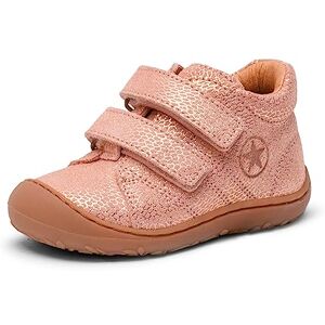 Bisgaard Unisex lära-gå-stövlar i grått, Blush Glitter, 24 EU smal Bisgaard Unisex lära-gå-stövlar i grått, Blush Glitter, 24 EU smal